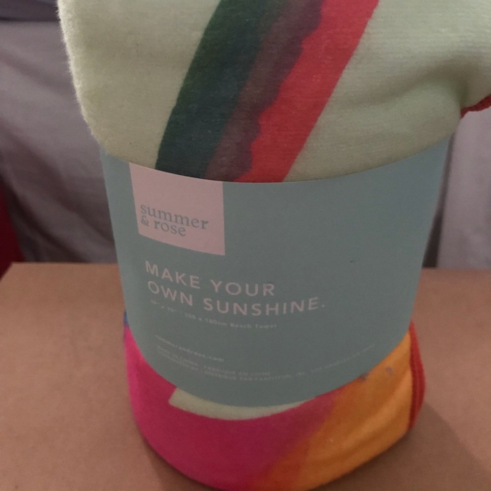 NWT beach towel from Summer & Rose